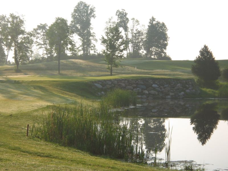 Tour all 18 holes at the Grande Golf Club